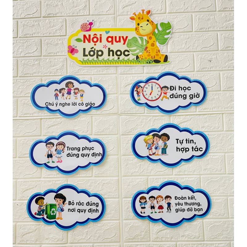 Nội quy lớp học tiểu học