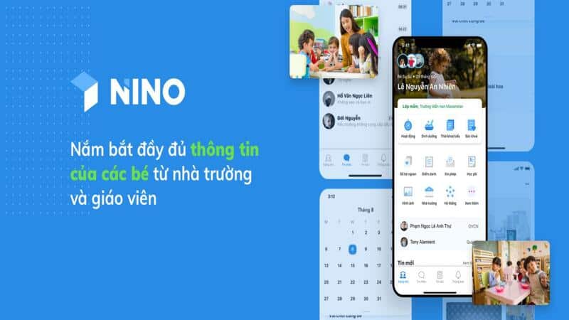 Phần mềm quản lý lớp học online Nino App